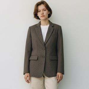 NWT Christian Lacroix Herringbone Blazer